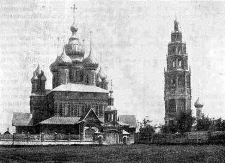 Ярославль. Церковь Иоанна Предтечи в Толчкове, 1671—1687 гг. Вид с запада