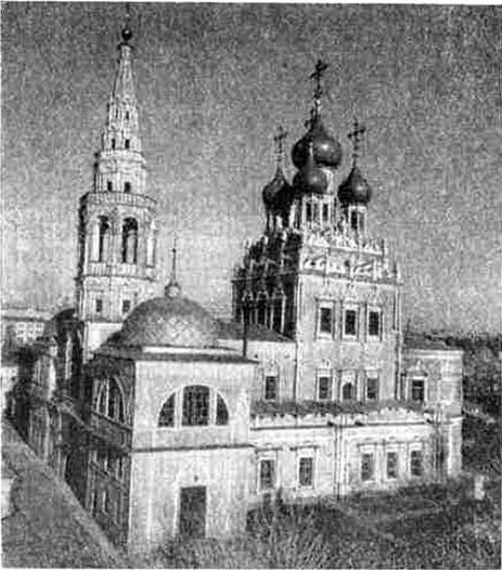 Церковь Воскресения в Кадашах, 1687 г., зодчий С. Турчанинов