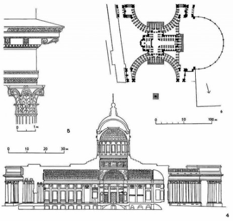 Петербург. Казанский собор, 1801—1811 гг