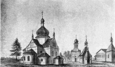 Орша. Успенский собор Кутеинского женского монастыря близ Орши, 1631—1635 гг.